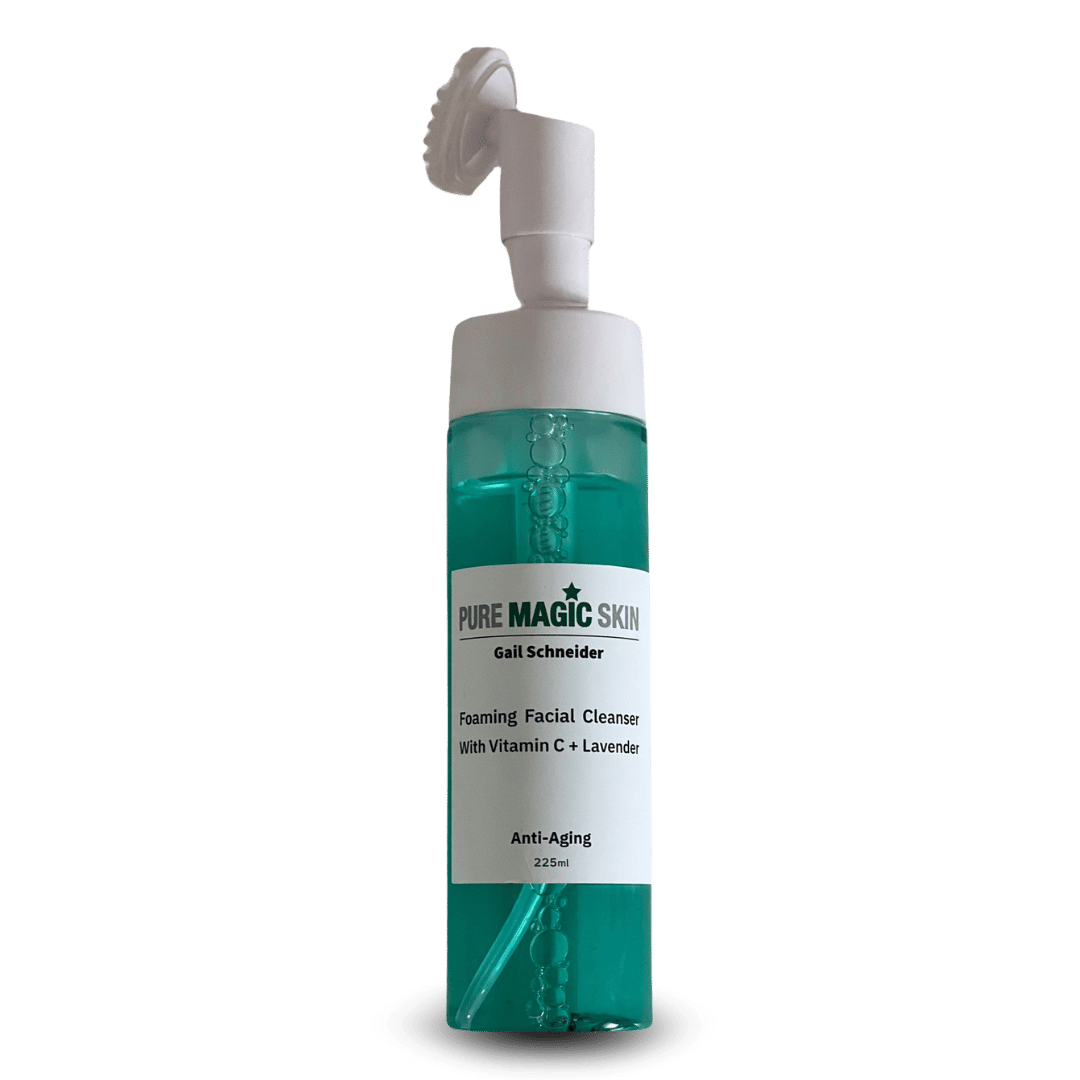 סבון פנים עם ויטמין סי ולבנדר