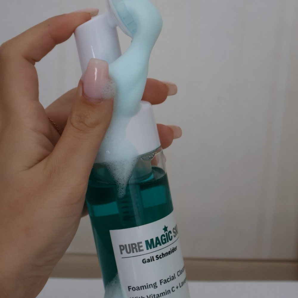 סבון פנים עם ויטמין סי ולבנדר