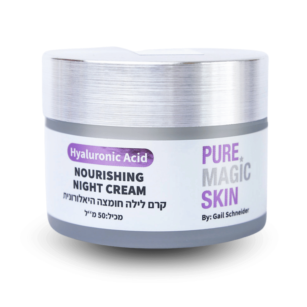 קרם לילה עשיר-עם חומצה היאלורונית