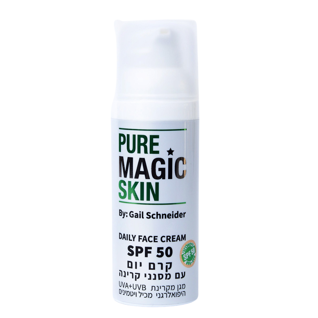 קרם יום עם מסנן קרינה SPF 50