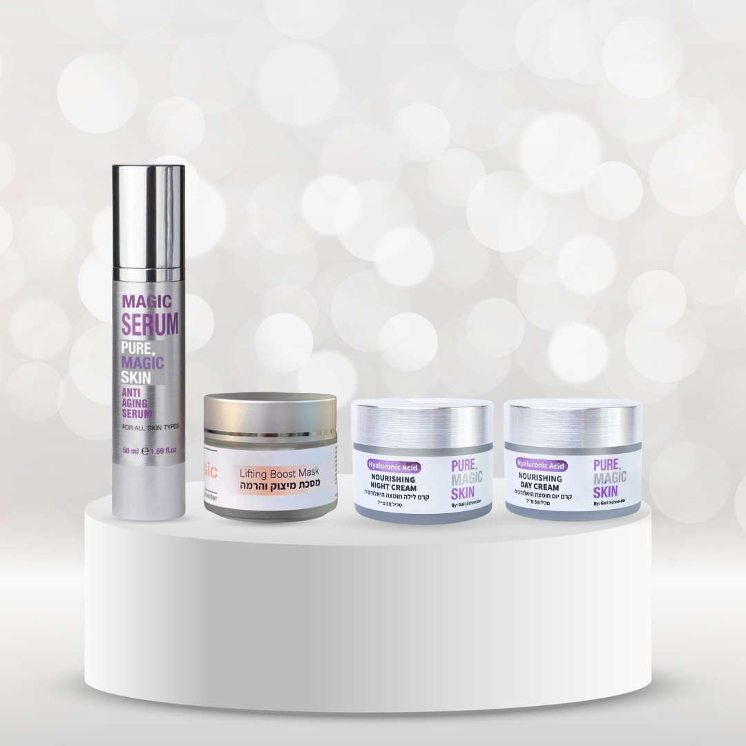 ערכת אנטי אייג׳ינג עם  מסכת מיצוק