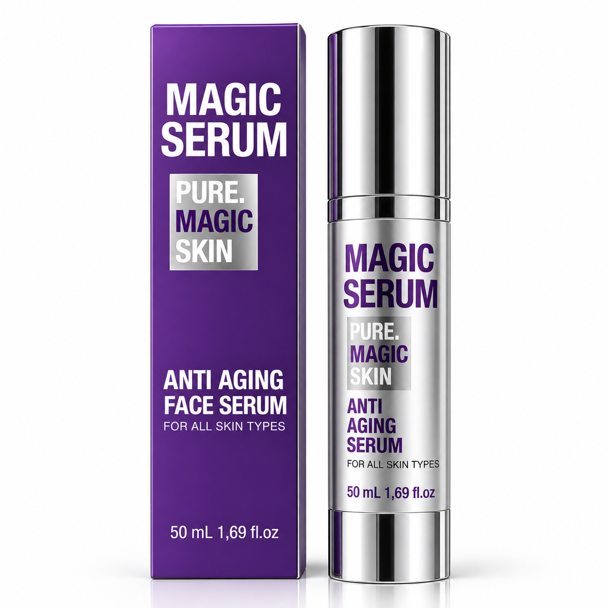 סרום הקסם | Magic Serum                    
תמצית של זוהר: המדע שמאחורי הקסם