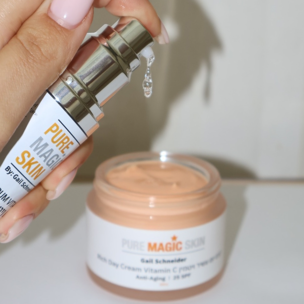 קרם לחות ויטמין C עם SPF 25